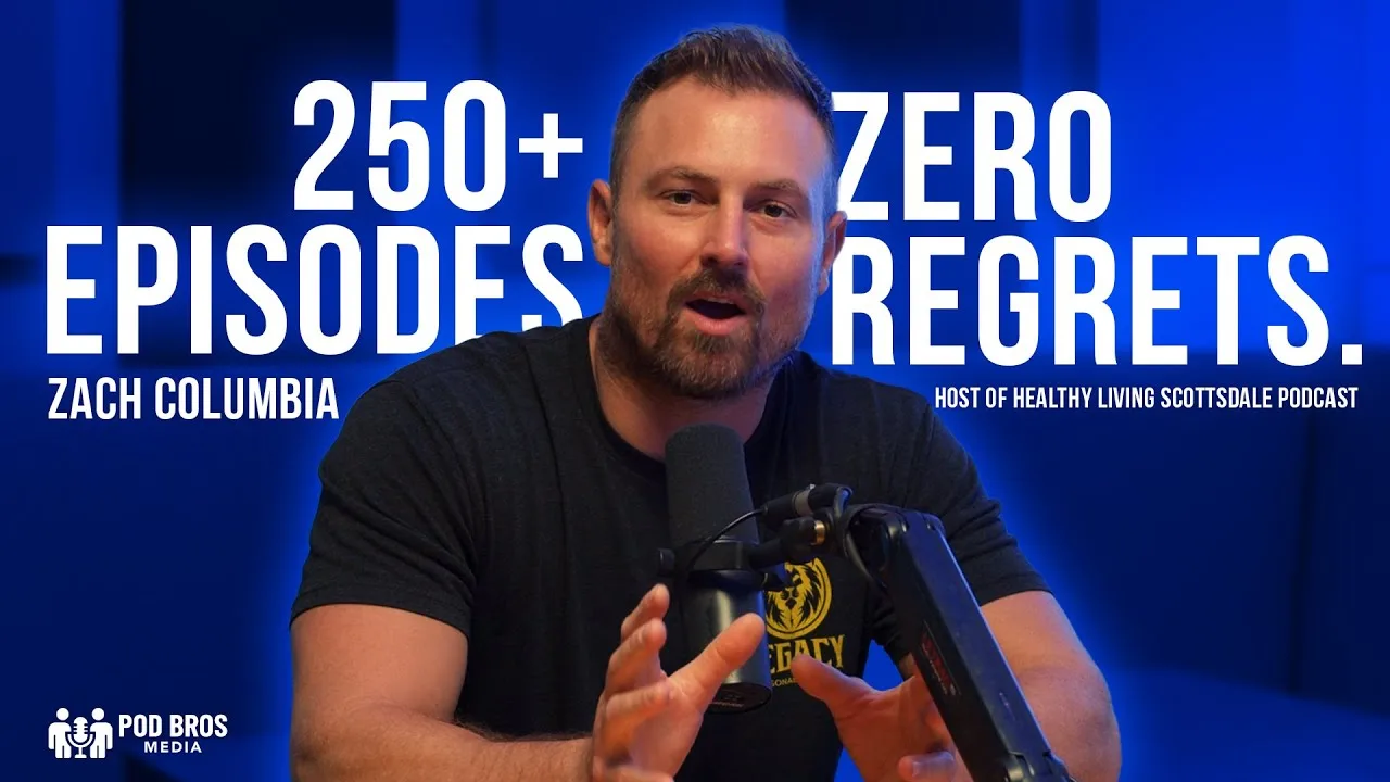 Zach Columbia speaking about Pod Bros Media