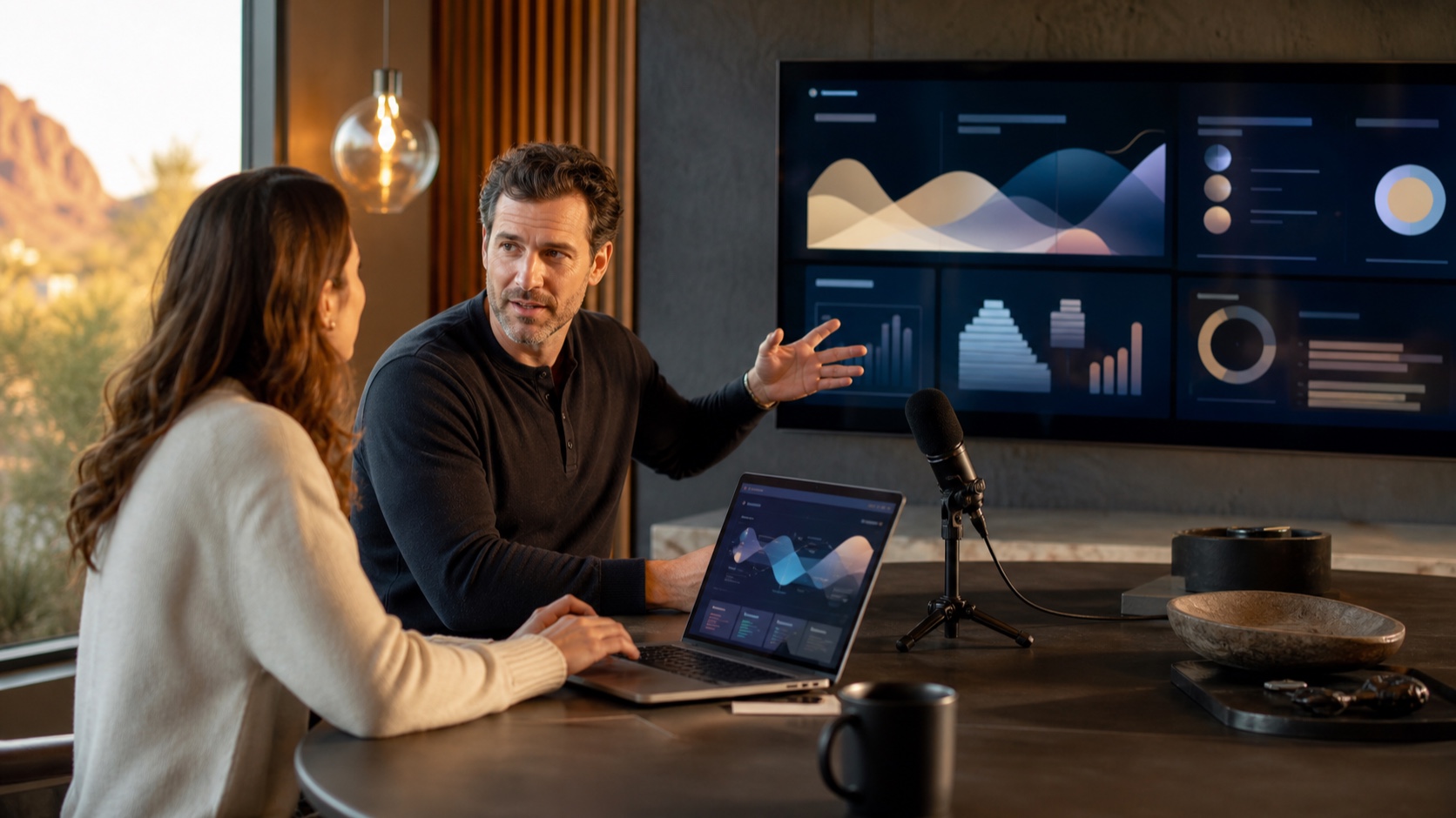 B2B SaaS founder reviewing product led growth customer education strategy in Scottsdale Arizona